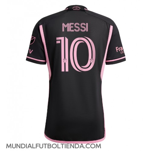 Camiseta Inter Miami Lionel Messi #10 Segunda Equipación Replica 2024-25 mangas cortas